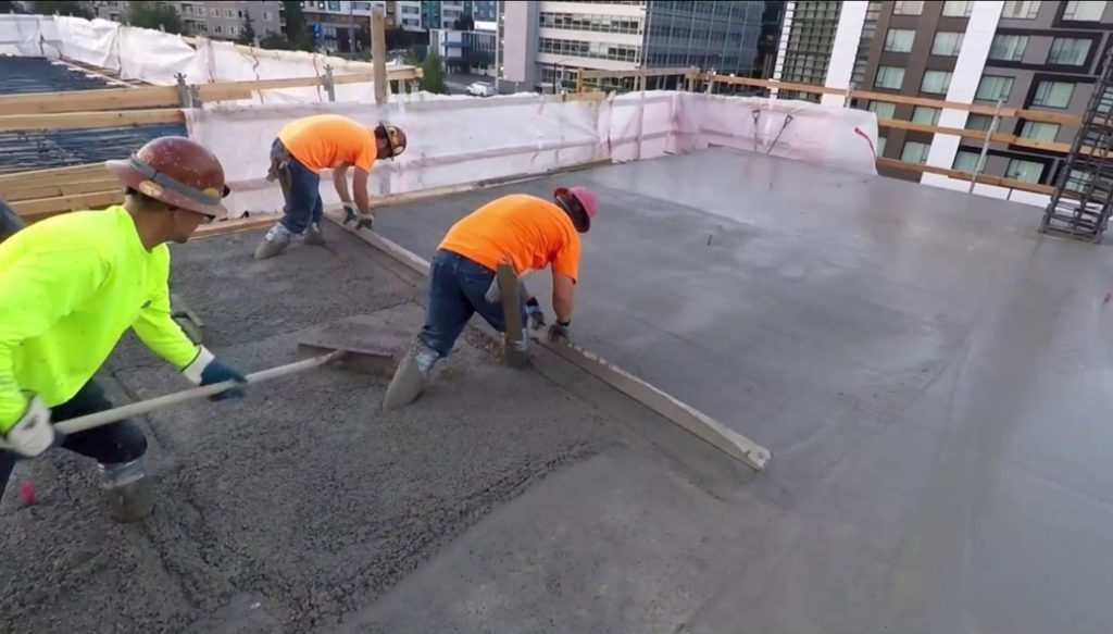 Concrete Finishing Method