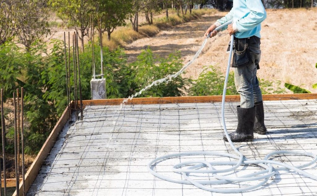 Curing The Concrete