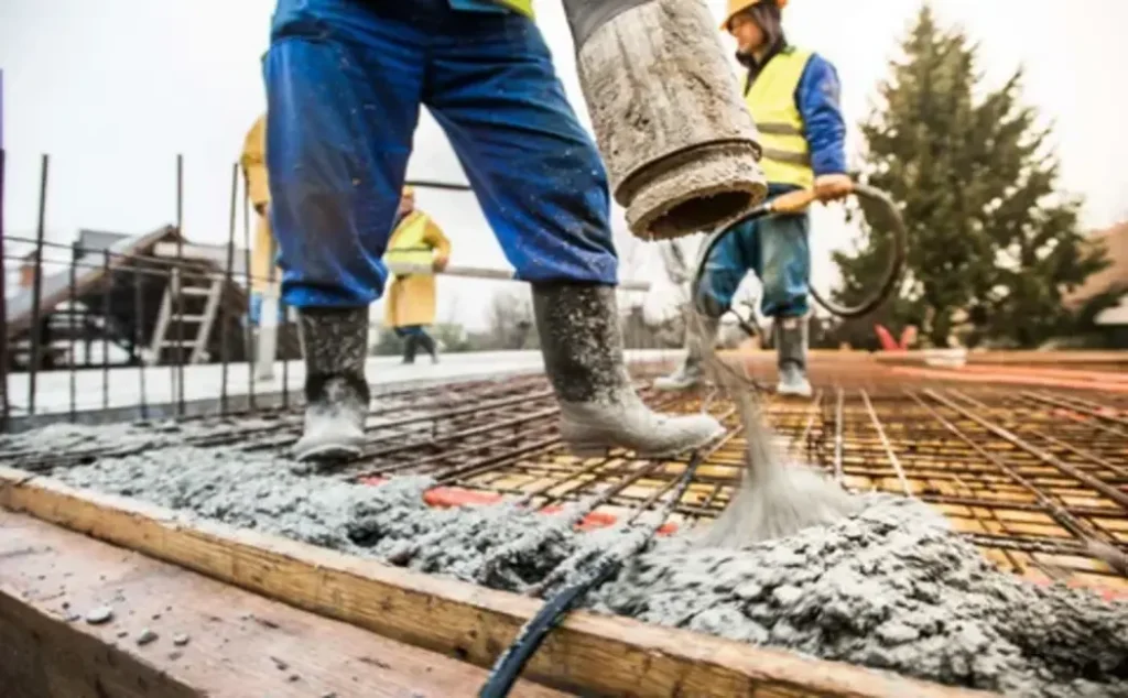 Pouring The Concrete